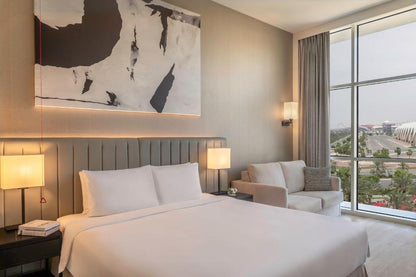 Yas Plaza Marina Yas Island Abu Dhabi Staycation Package | 1 Night + Theme Park Ticket